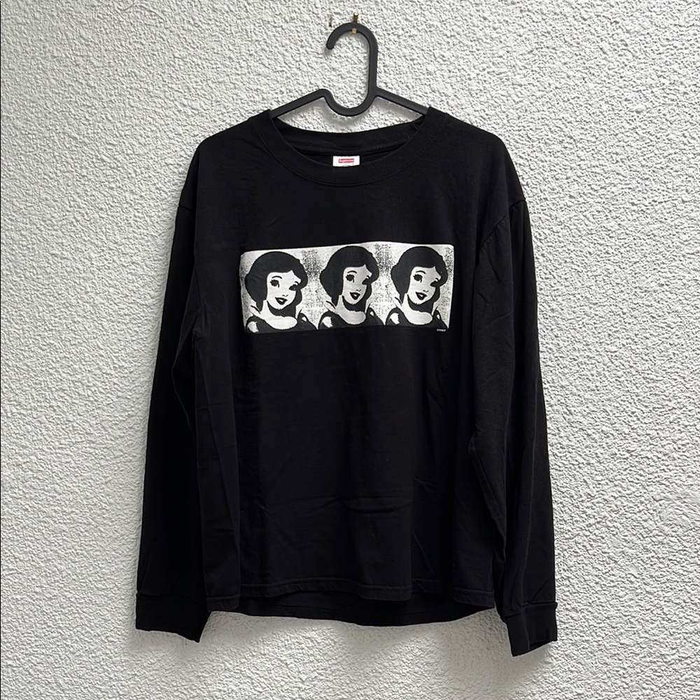 RARE Year 2011 Supreme x Disney Snow White Long Sleeve Shirt